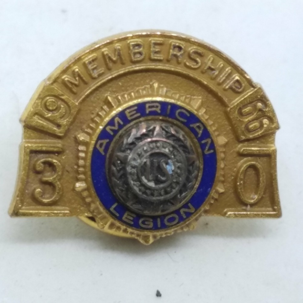 American Legion Membership 1966 Lapel Pin