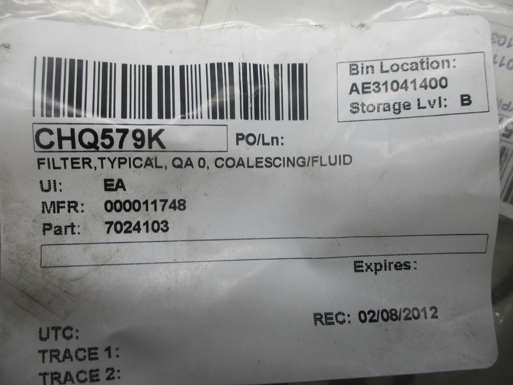 INDUSTRIAL SPARE 7024103 FILTER NSNP