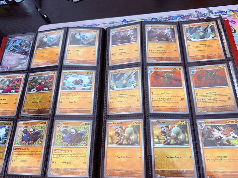 Temporal Forces Complete Base master Set Reverse Holos, EXS with 9 pocket binder