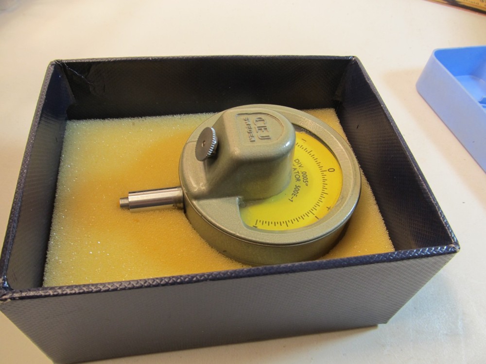 CEJ MIKROKATOR 500 E-1 Dial Indicator .0005" Precision Comparator