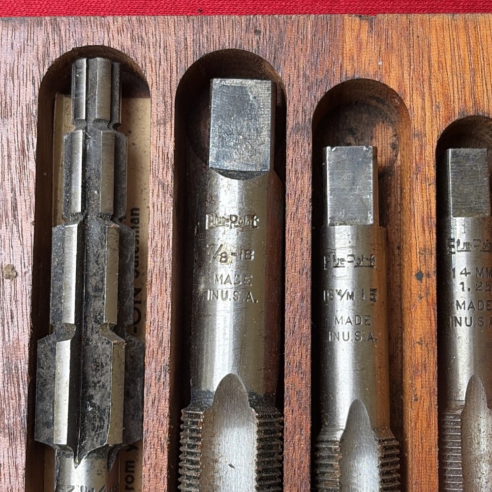 Vintage BluePoint/Snap On Tap Set