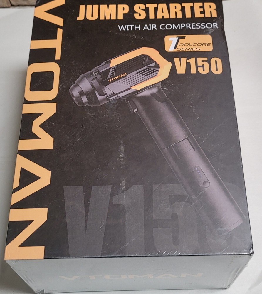 VTOMAN ToolCore V150 2500A Jump Starter with Air Compressor 150PSI Tire Inflator