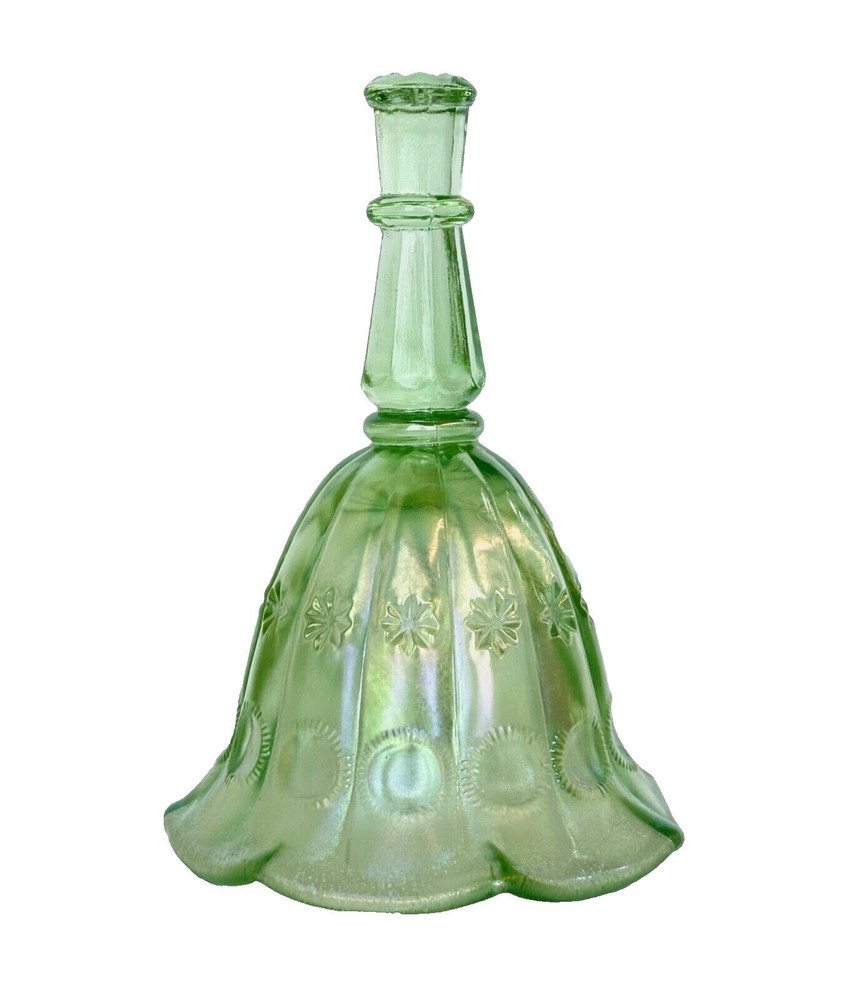 Fenton Decorative Green Bell