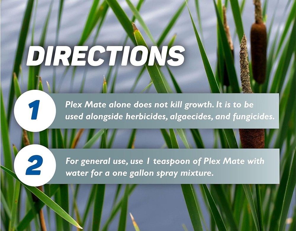 Plex Mate Aquatic Surfactant for Herbicides