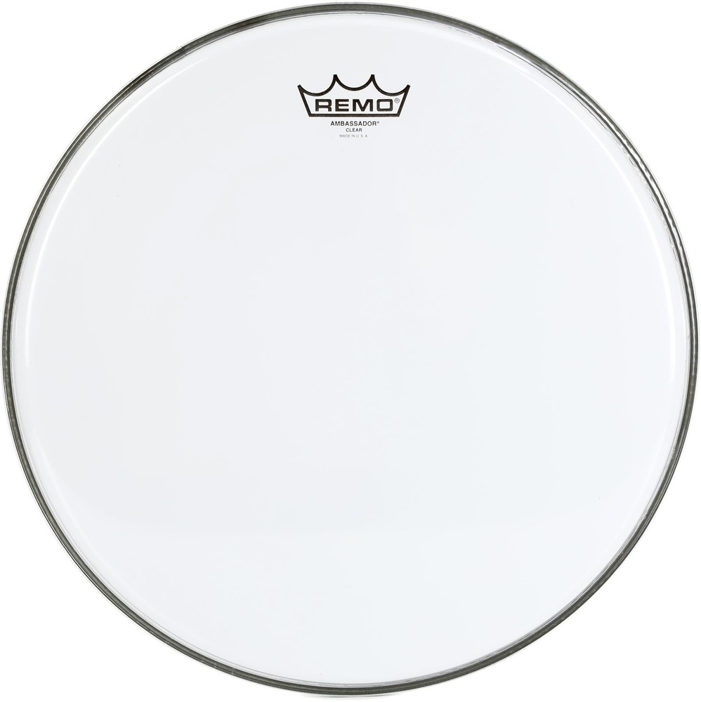 Remo Ambassador Clear Drumhead - 15 inch (2-pack) Bundle