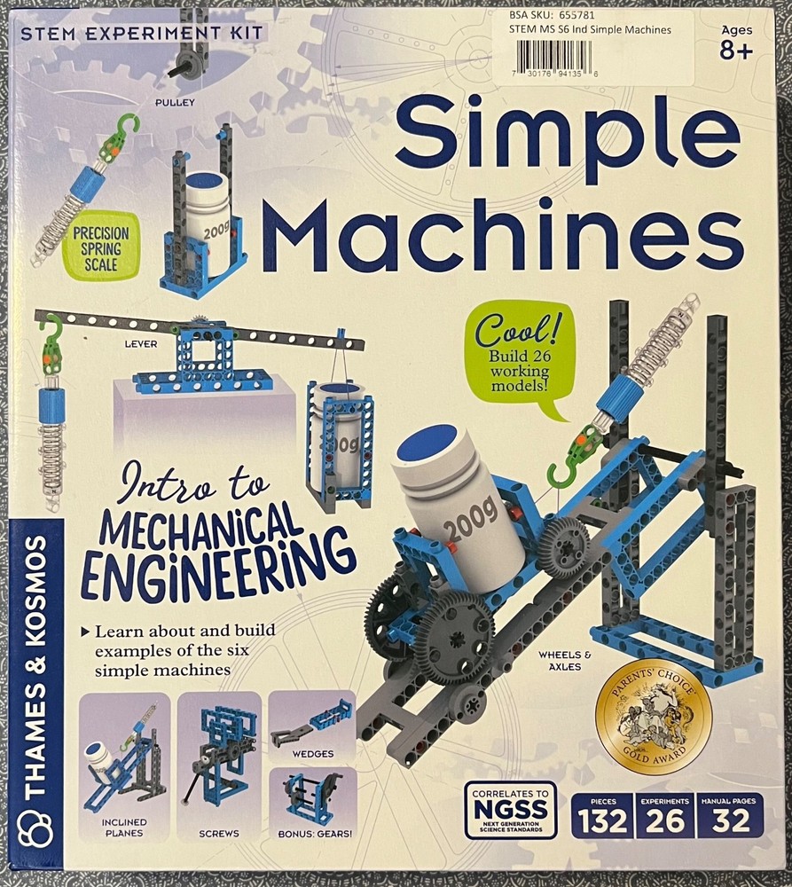 Thames & Kosmos Simple Machines STEM Experiment Kit