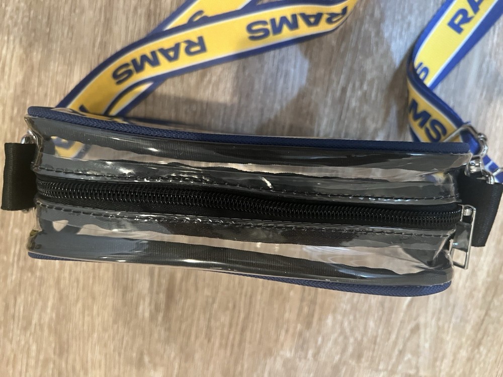 Clear Crossbody LA Rams Logo