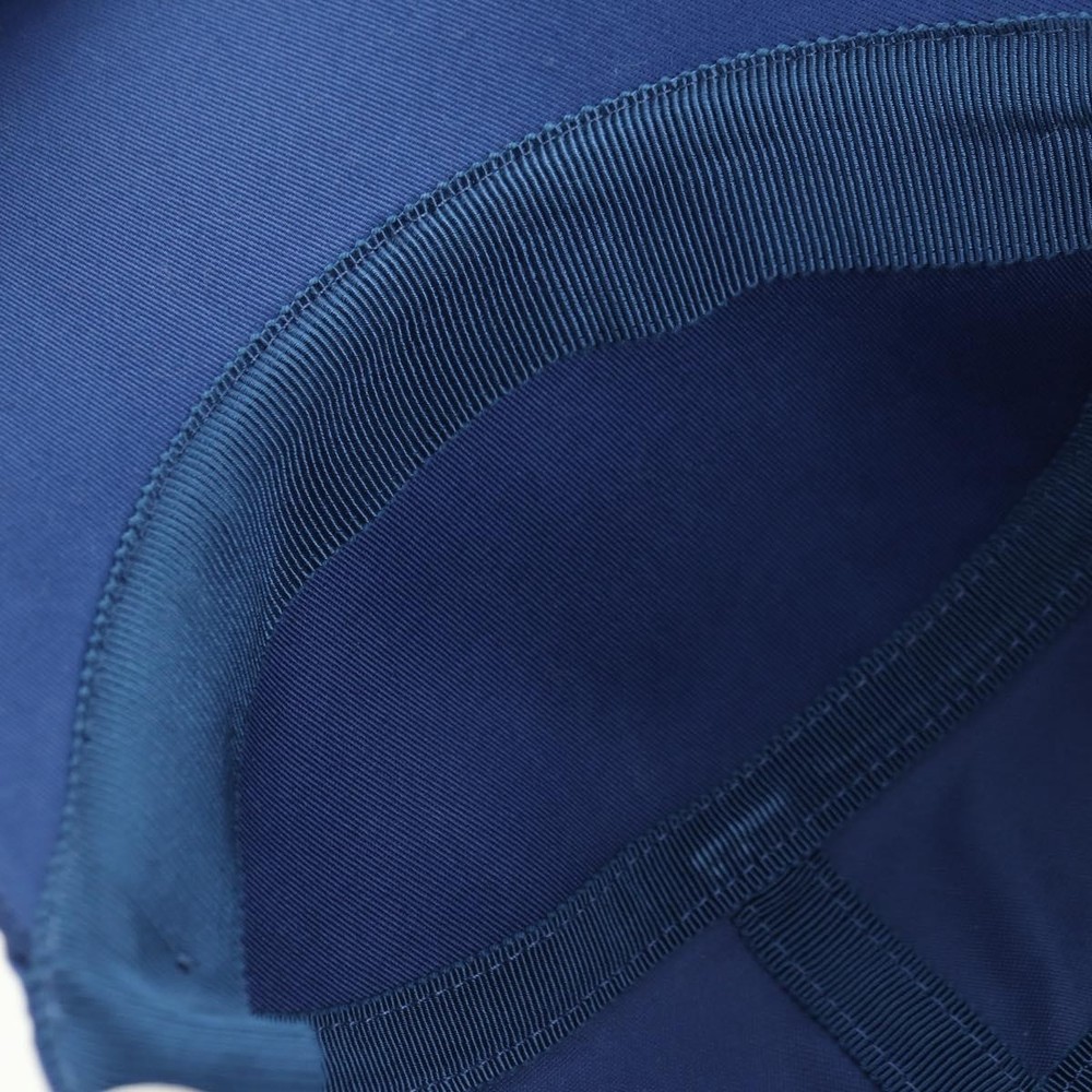 GUCCI Cap Canvas Blue 730186 Auth BA12036A