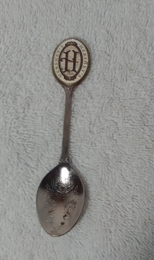 Hershey's Chocolate Hershey PA Collector Spoon SILVERPLATED Vintage