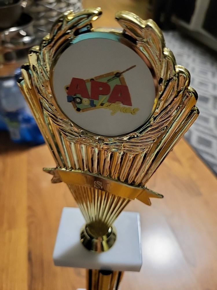19" 2013 1st Place Trophy Billiards