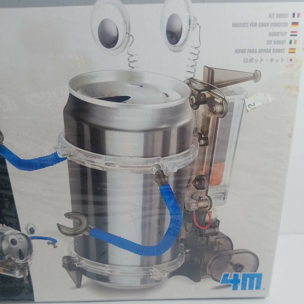 4M Tin Can Robot Science Project Kit Educational Toy Mechanics Recycle