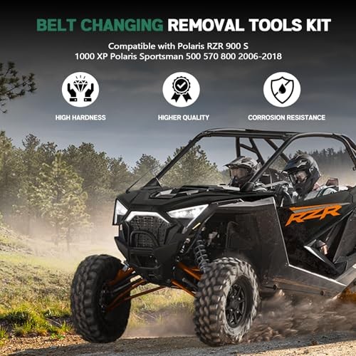Belt Changing Removal Tools Kit Included Clutch Cover Separate Tool Set