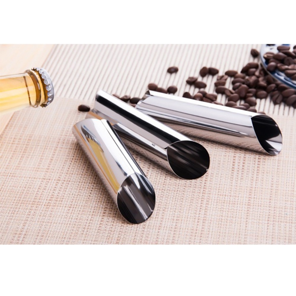 12 Pcs Bread Baking Mold Stainless Steel Cake Pastry & Molds Making Tools