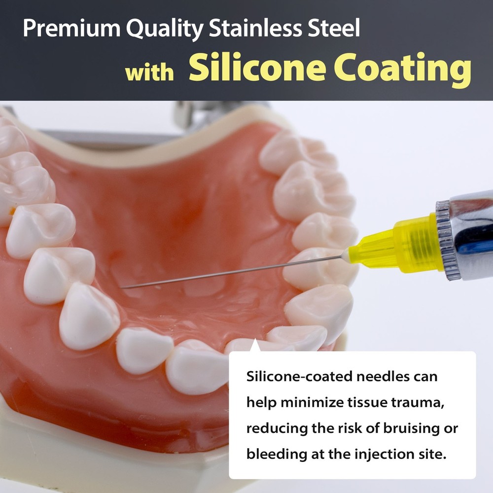 Dental Plastic Hub Needles by Vastmed