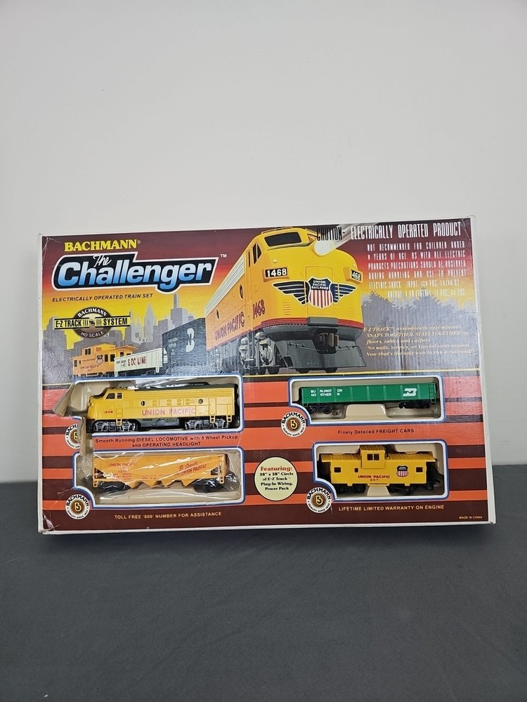 Vintage Bachman Ho Scale The Challenger Train Set Complete Used