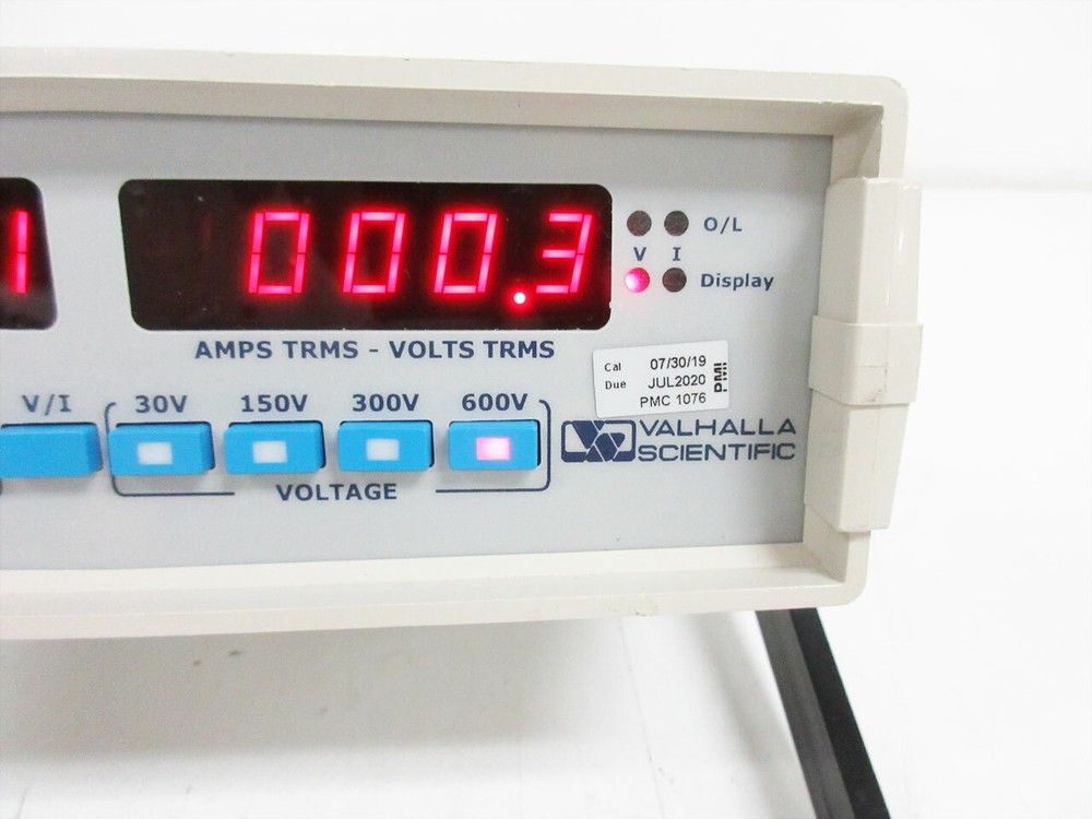 VALHALLA SCIENTIFIC 2105 TRUE RMS AMPS VOLTS WIDE RANGE POWER ANALYZER
