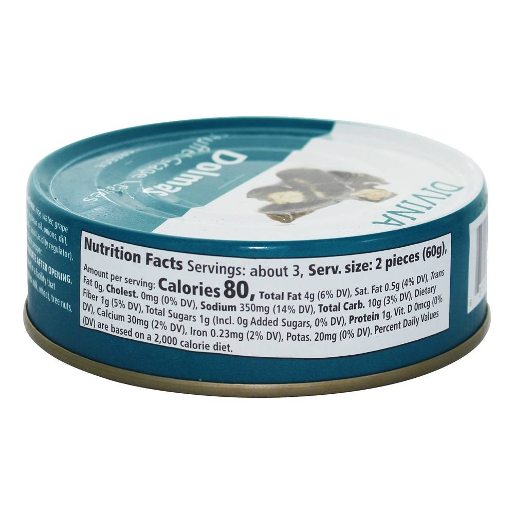 Dolmas Stuffed Grape Leaves, 7 Oz