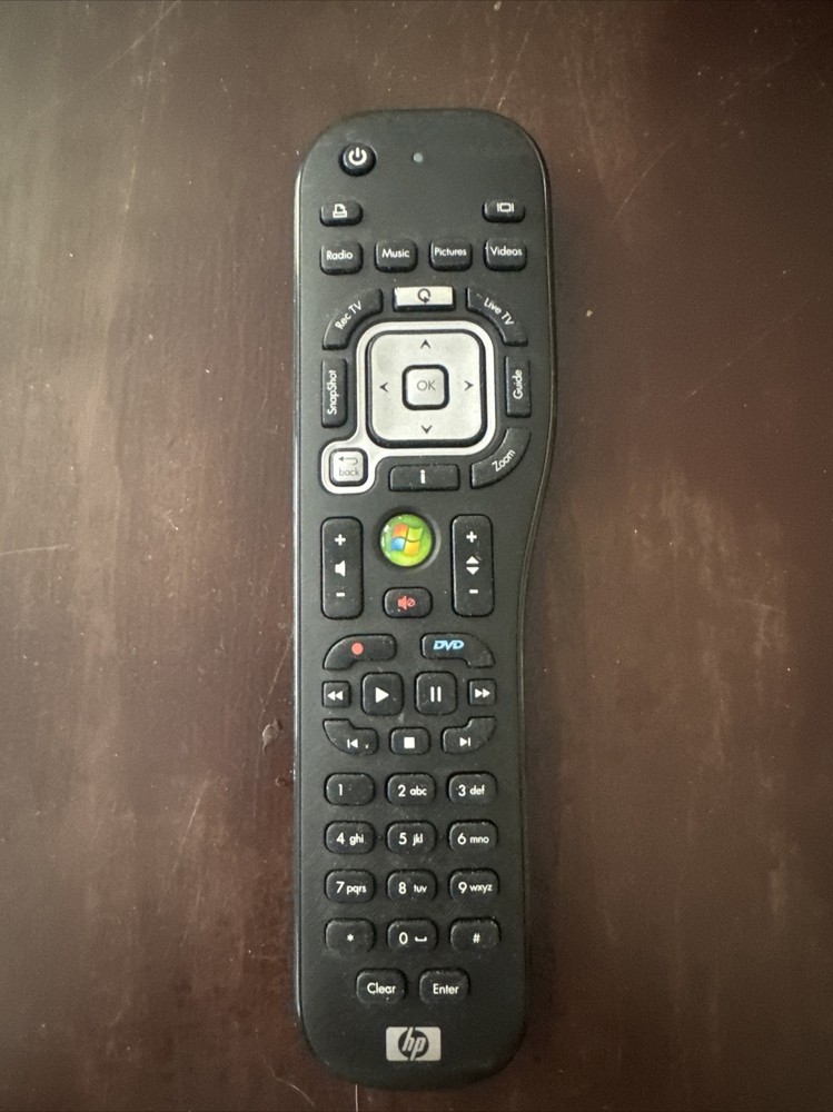 Official HP Microsoft Windows Media Center Remote Control Universal Replacement