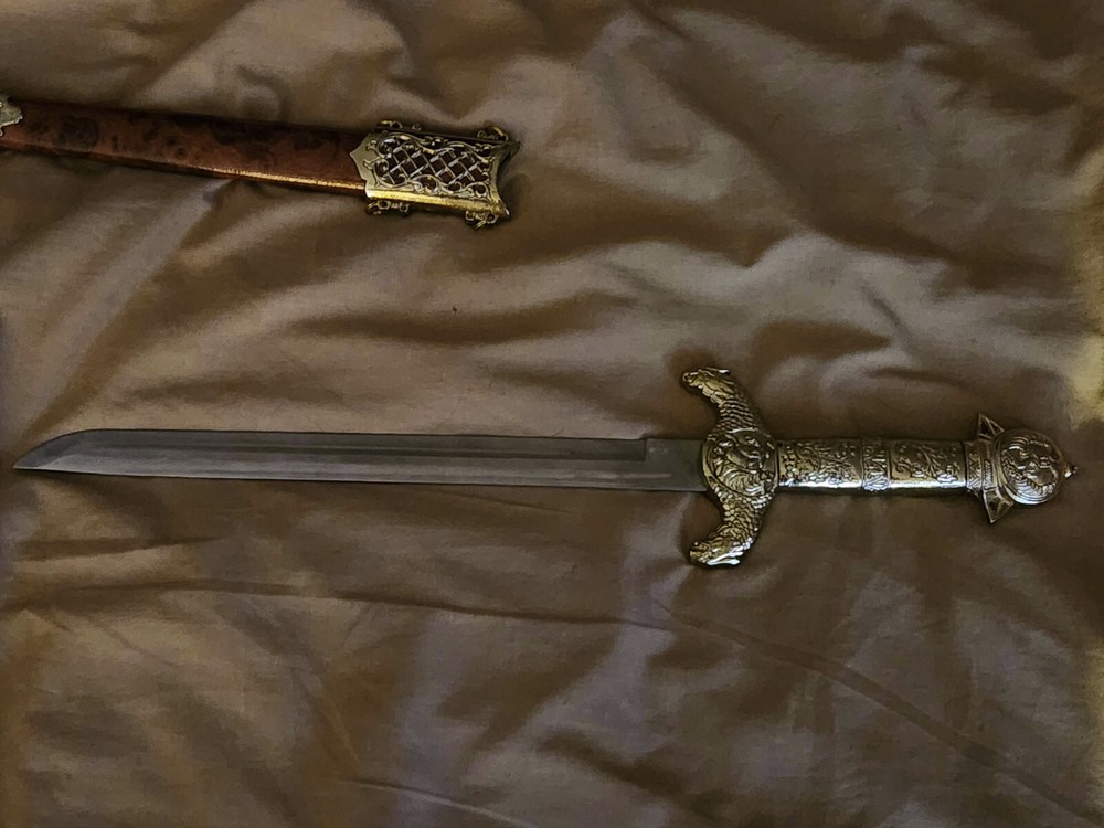 14th century replica dagger/Sword Cleaned