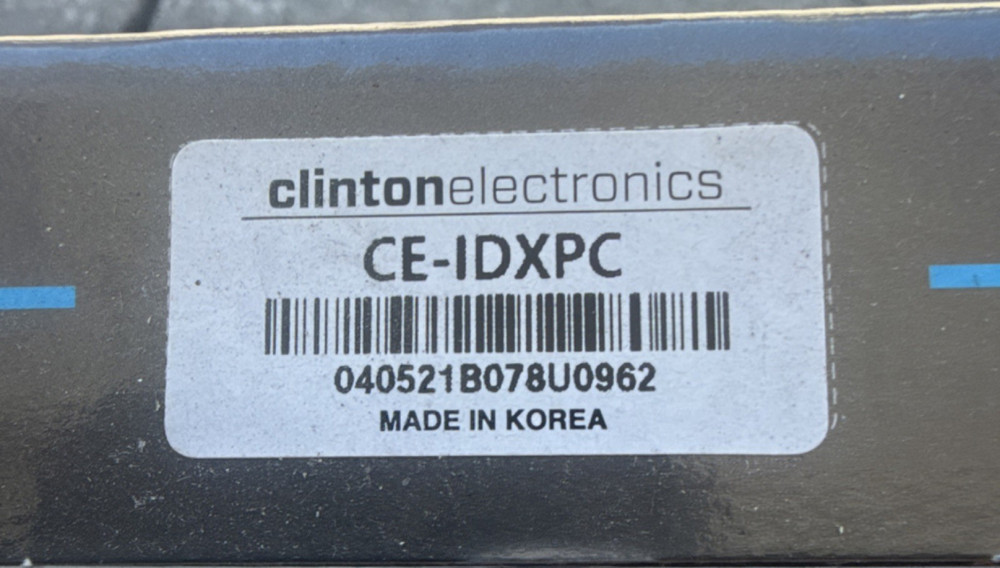 Clinton Electronics CE-IDXPC IDX Series White Pendant Cap Camera Bracket