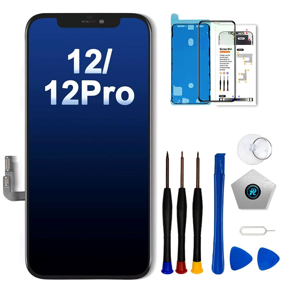 For iPhone 12 / 12 Pro Screen Replacement  LCD Display Touch Digitizer Assembly