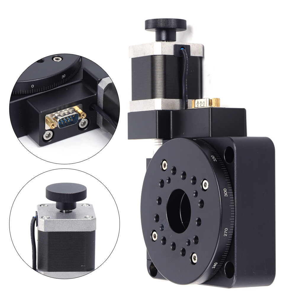 Motorized Rotation Stage Optical Rotary Table Electric Optical Rotation Platform