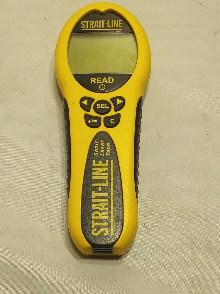 Strait-Line Laser Tape Measure