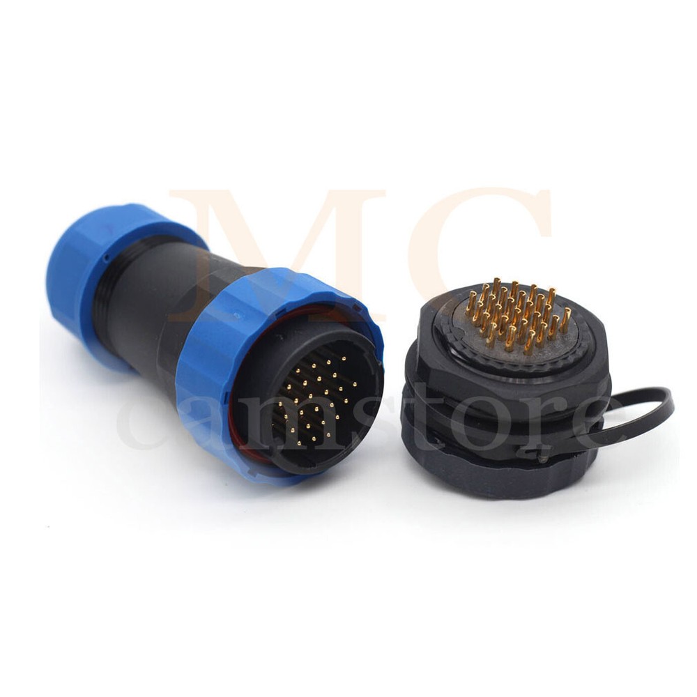 SD28 26 Pin Panel Mount Bulkhead Connector,Industrial Electrical Cable Connector