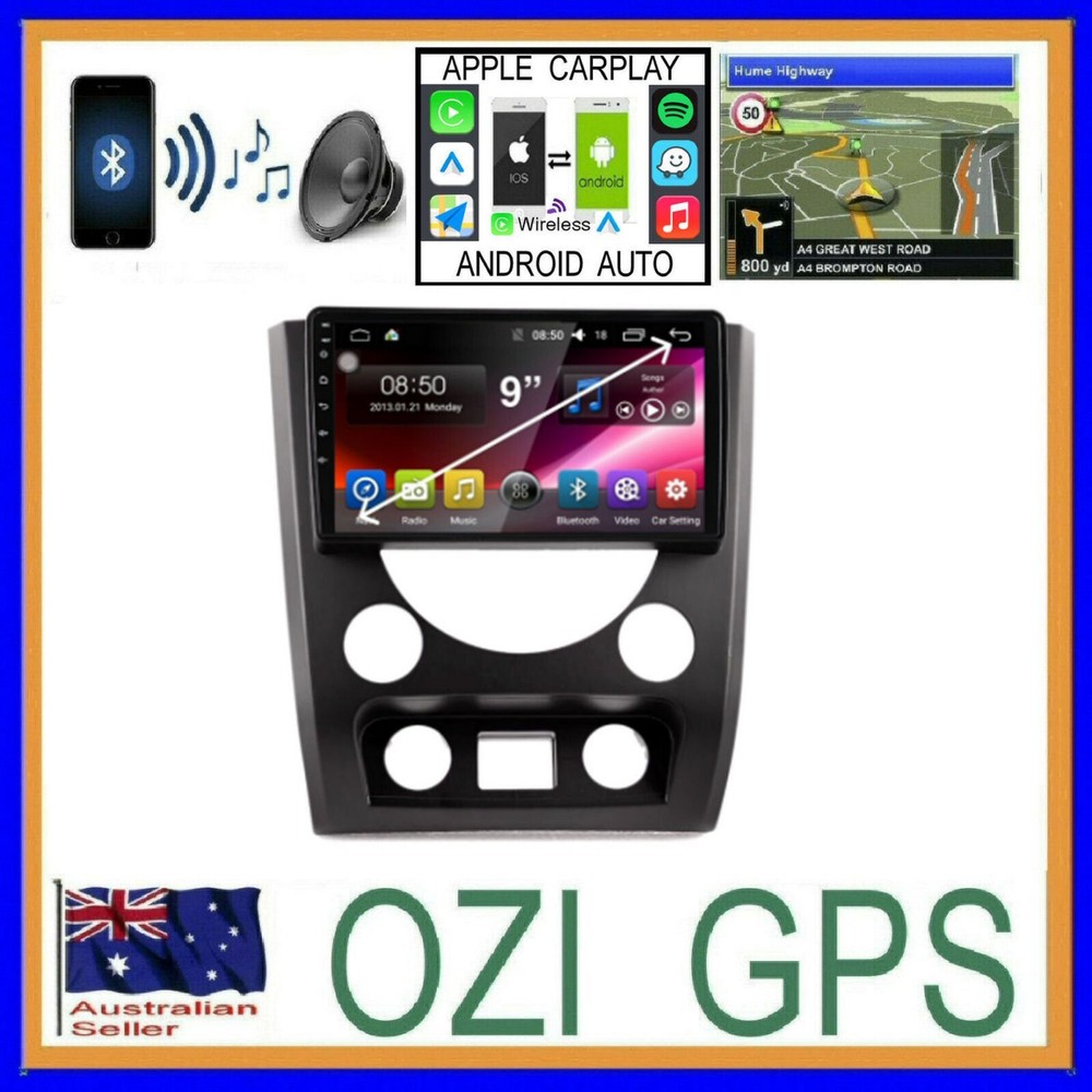 SSANGYONG REXTON 2014-2018 GPS  CARPLAY ANDROID AUTO ODB DAB+ TPMS DVR CAMERA