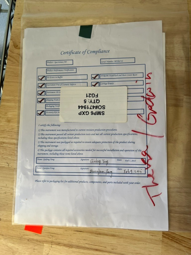 Molecular Devices SpectraMax M5 Microplate Reader TESTED with CALIBRATION