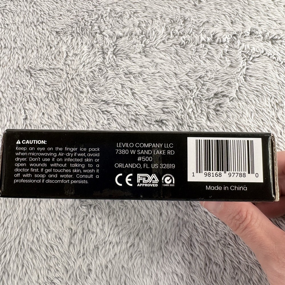 Levilo Ice Pack Finger Wrap for hot and cold therapy