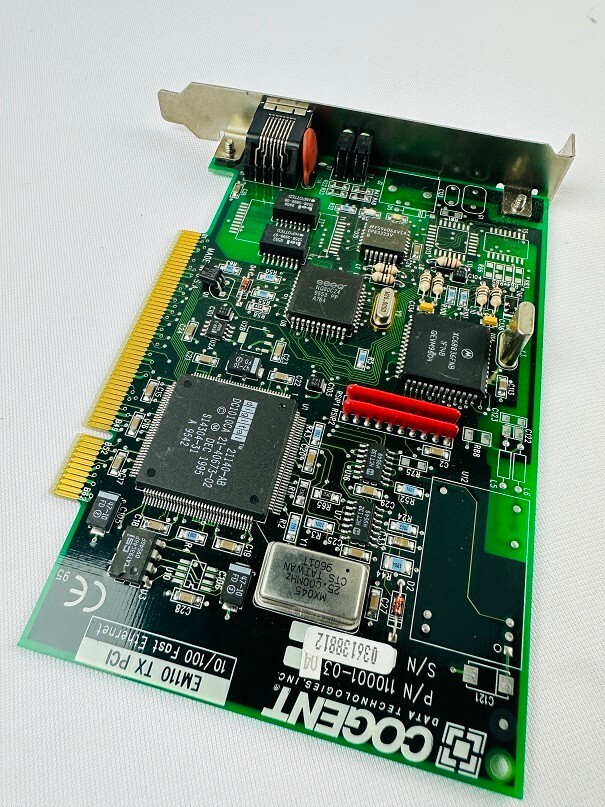 Cogent Data Technologies 110001-0304 10/100 Fast Ethernet Card