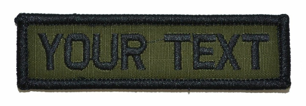 Custom 3" x 10" Patch (Fits Standard Plate Carrier)