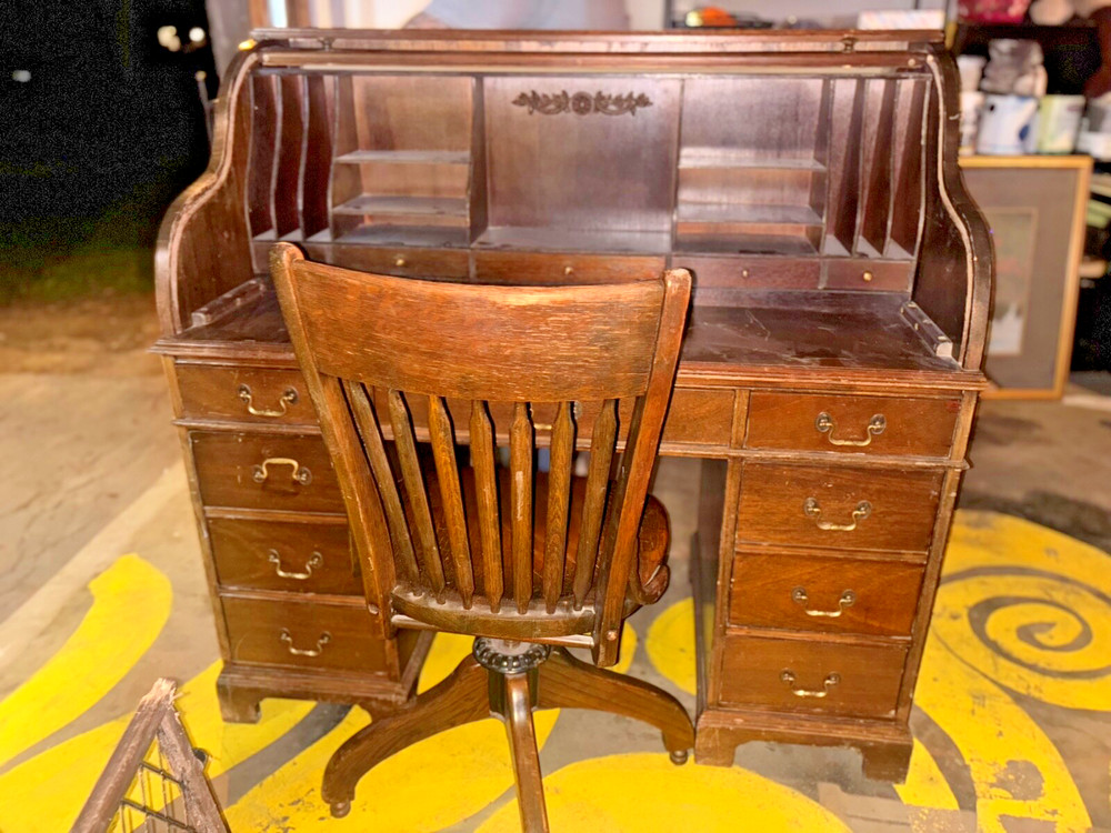 roll up desk