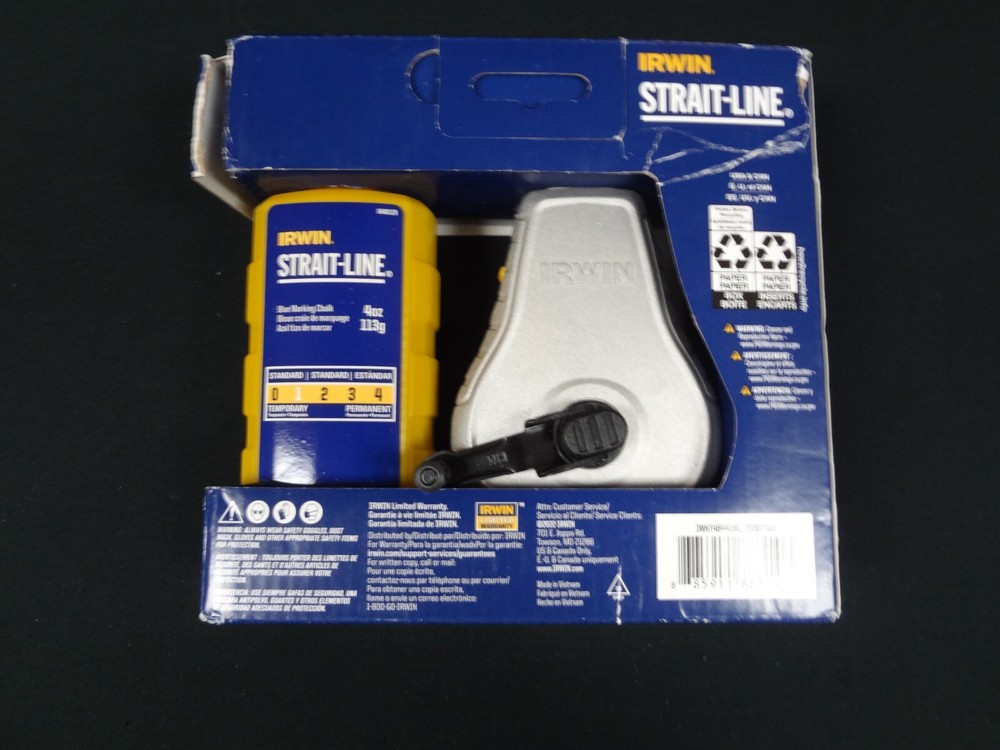 Irwin Strait-Line Chalk Line & Reel - new