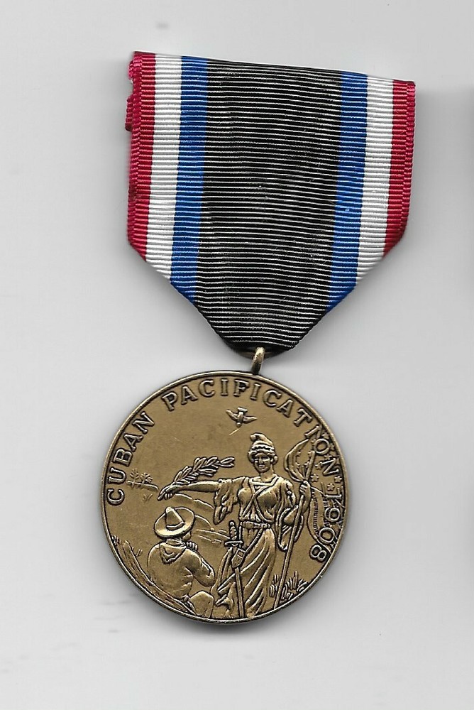 CUBAN PACIFICATION MEDAL US MARINE CORPS
