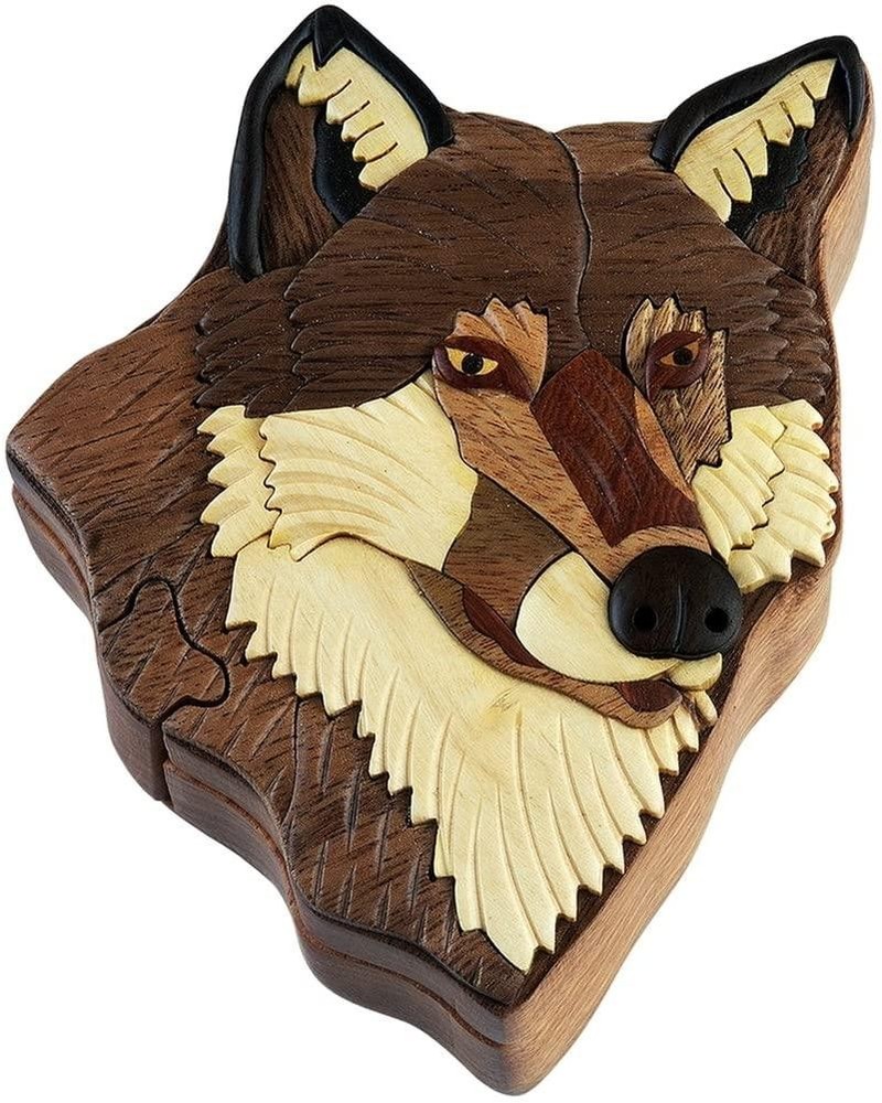 Wolf II - Secret Wooden Puzzle Box