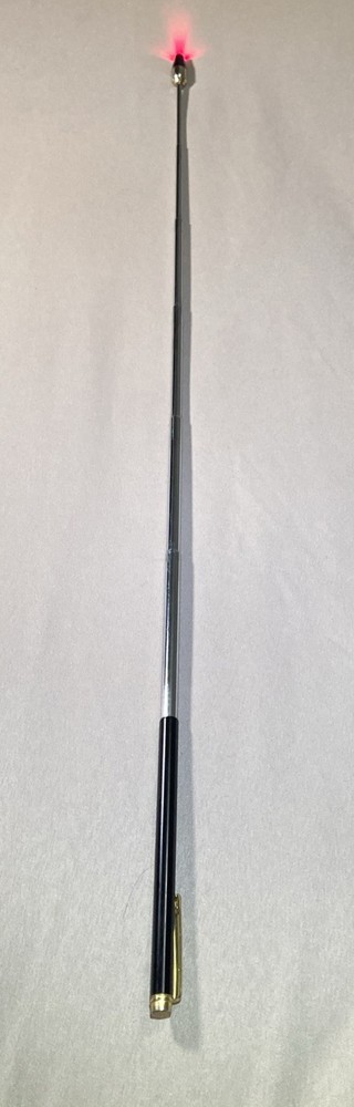Vintage Black Hand Pointer Retractable Telescopic Presenter Tool Teacher/Office