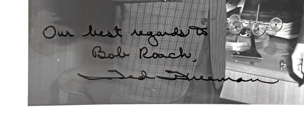 SIGNED Astronauts Theodore Ted Freeman & Eugene Cernan NASA Space Apollo Gemini