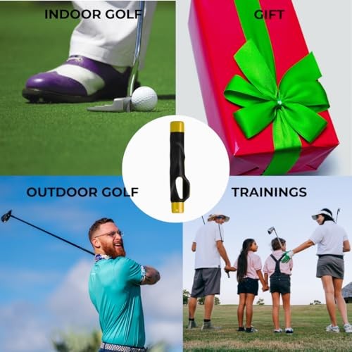 Golf Grip Trainer, Golf Training Aid, Grip Trainer To Help Train Correct yellow