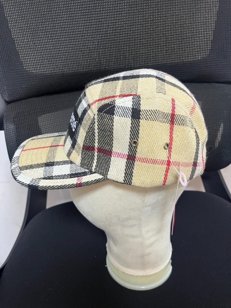 Supreme Houndstooth Check Adjustable Baseball Cap