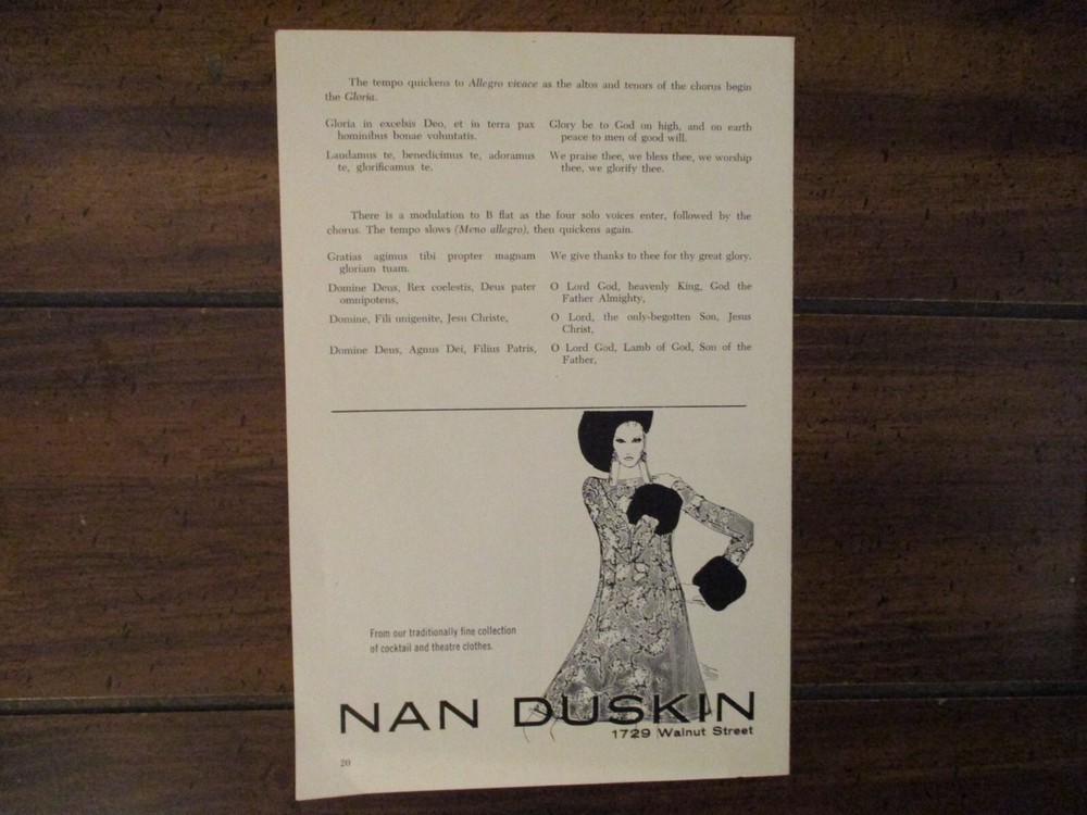 EUGENE ORMANDY/CESARE SIEPI/RICHARD LEWIS/MARTINA ARROYO Signed 1966 Program