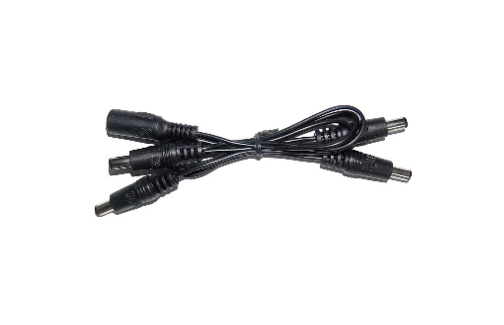 NUX WAC001 Multi Plug Cable for Chaining Power to Multiple Guitar Effects Pedals