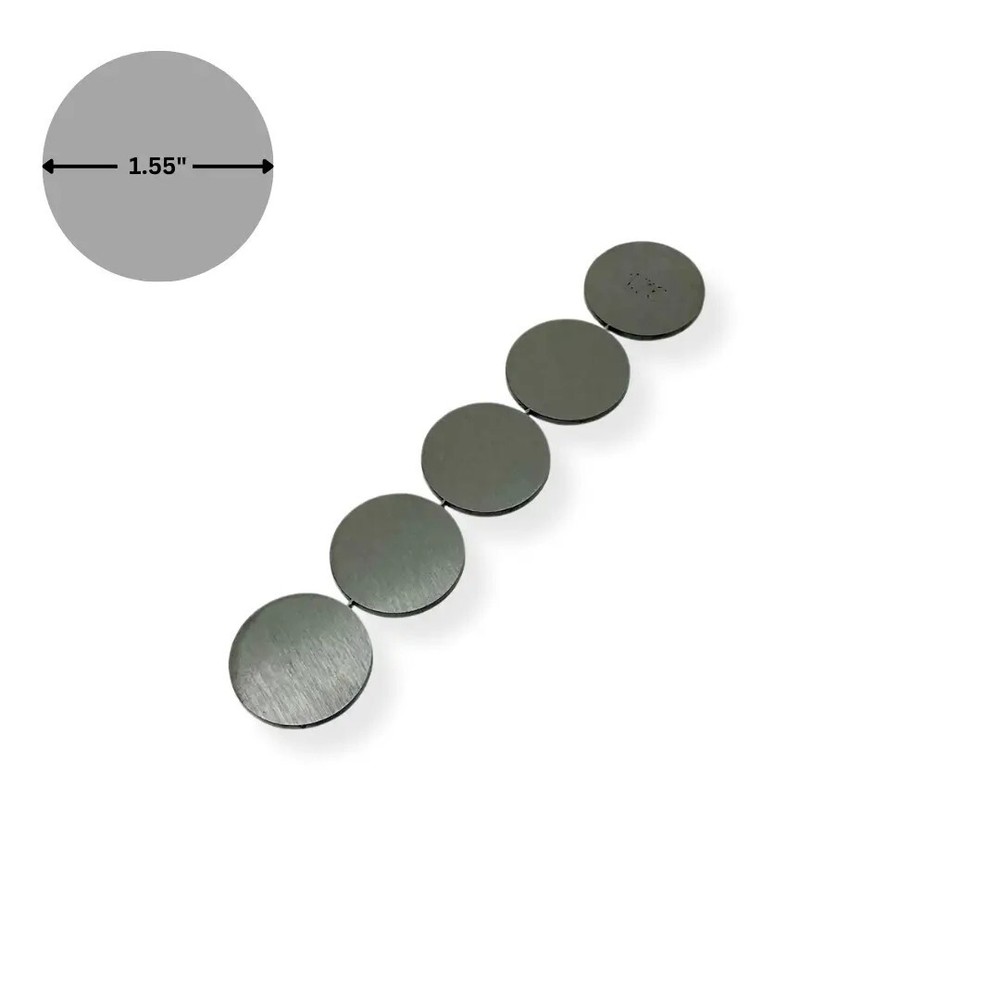 OFFROAD ANONYMOUS Tube Caps - Shape: Round, Size: 1.75" (Quantity: 5 Pack)