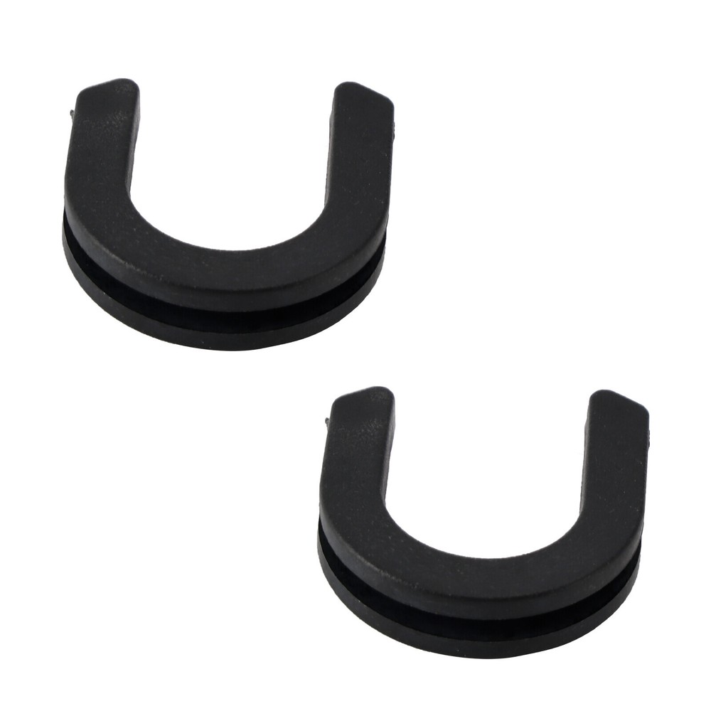 2X Luggage Rack Backrest Side Plate Mounting Bracket Grommet Bushing for Harley