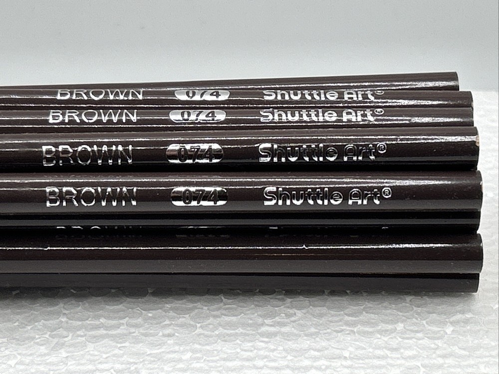 (20 COUNT) BROWN 074 - Shuttle Art Colored Pencils