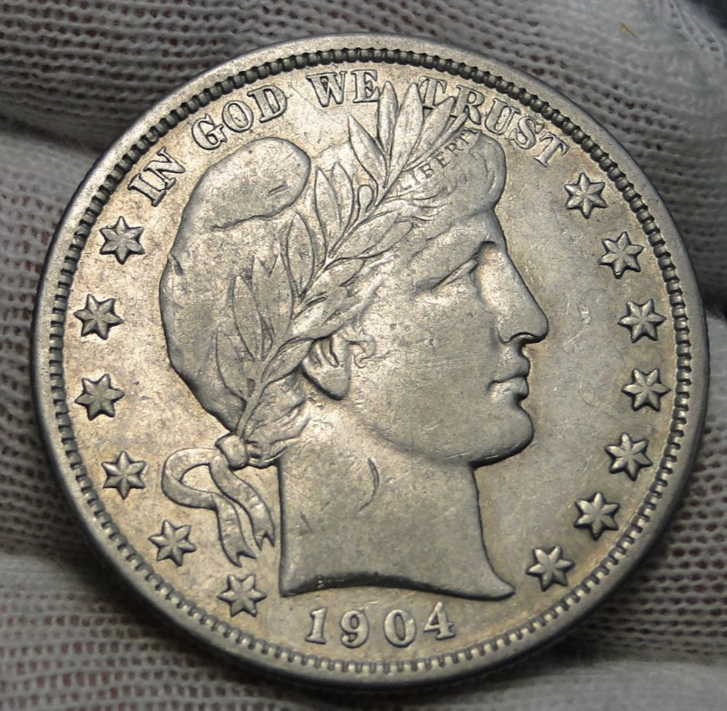 1904 Barber Half Dollar
