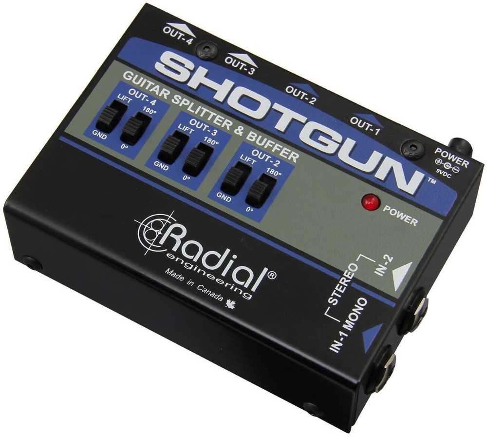 Radial Engineering Shotgun Instrument Buffer and Splitter