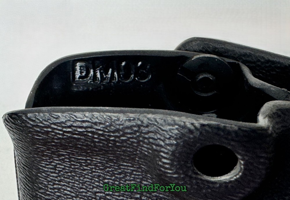 G-Code DMO3 Double Pistol Magazine Carrier/Pouch Kydex Small Paddle - Black