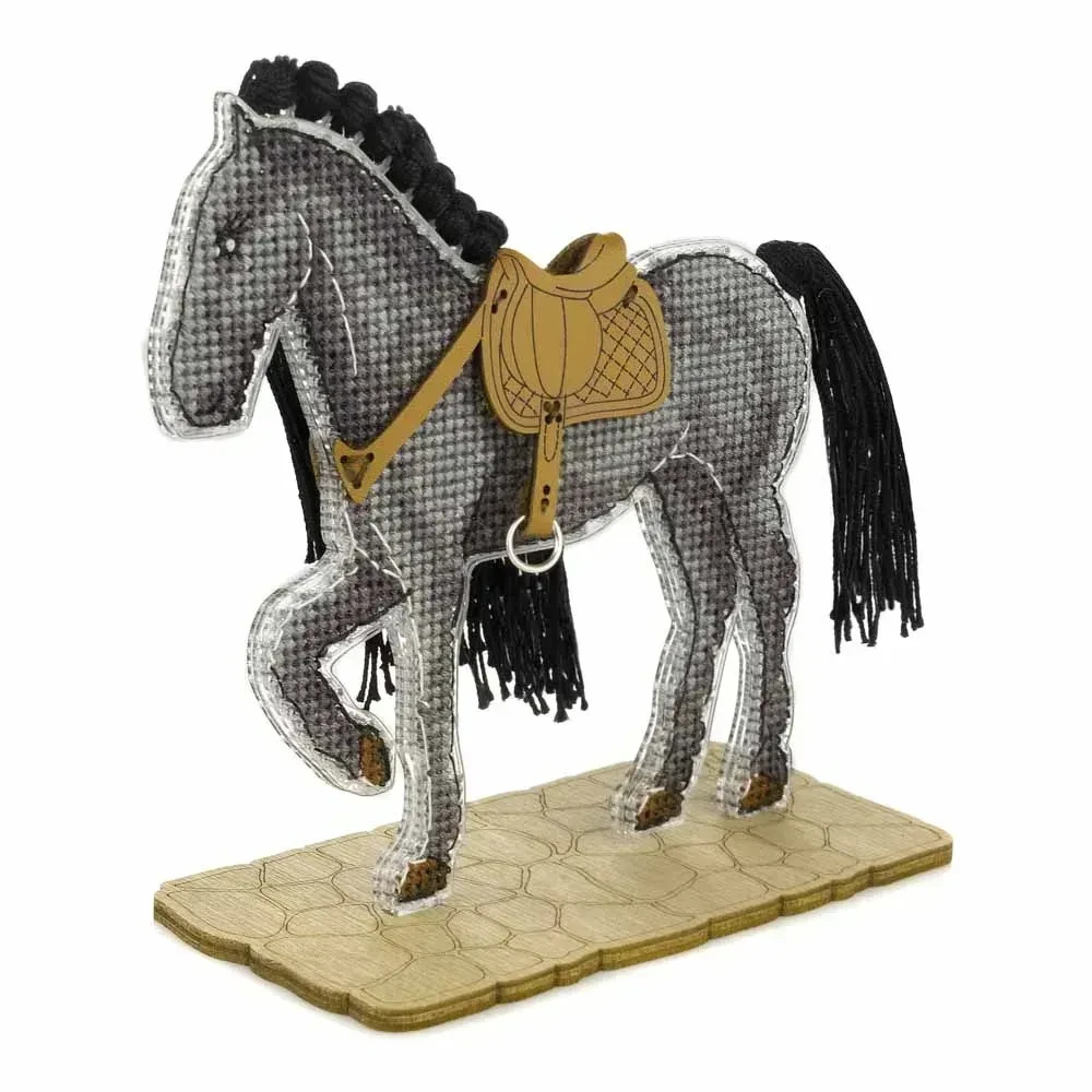 Plastic-Based Embroidery Kit Wild legend DIY Needlepoint Crafts